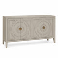 Buffet en Chêne Clair 4 Portes 160x40x85 cm