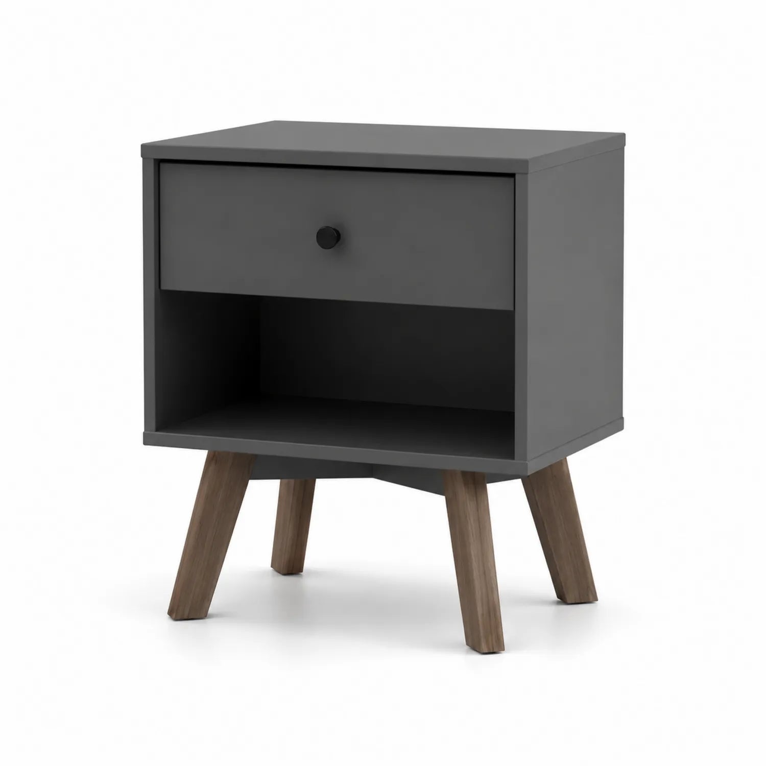 Table de chevet en bois avec tiroir 40x30x50 cm