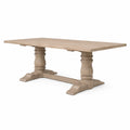 Table de salle à manger en chêne 200 cm