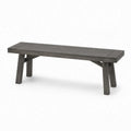 Banc en bois gris 120 cm