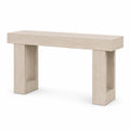 Console en Bois Chêne Clair 120x30x80 cm