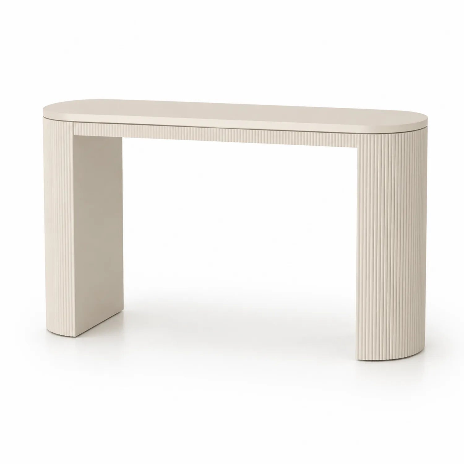 Console en bois Beige 120x40x75 cm